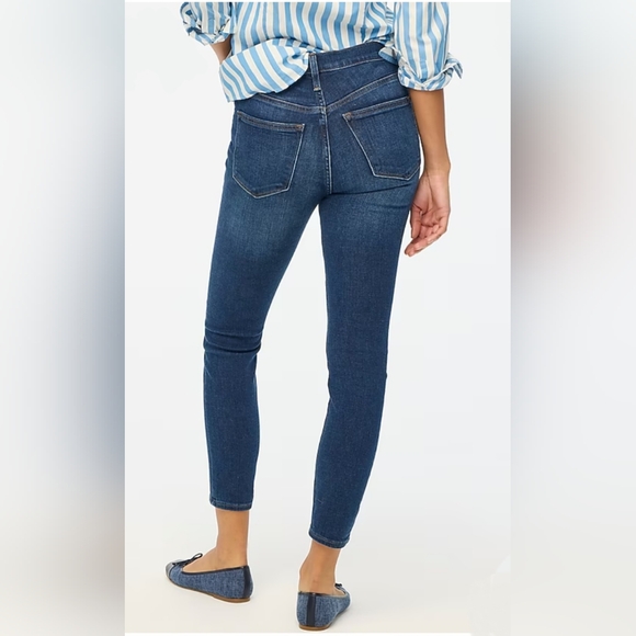 J. Crew size 33 jeans, 9" mid-rise skinny jeans - Picture 7 of 11